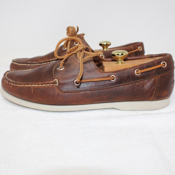 Cole Haan Other - COLE HAAN Tie Loafers Boat Shoe Brown Size 11